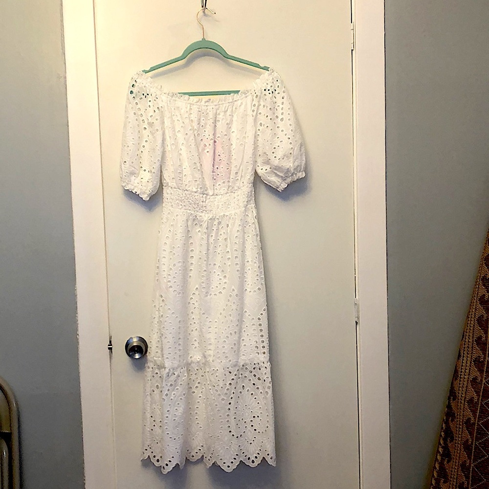 White dress